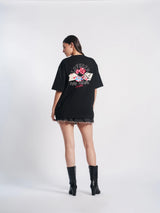 Unisex High Roller Black Tee