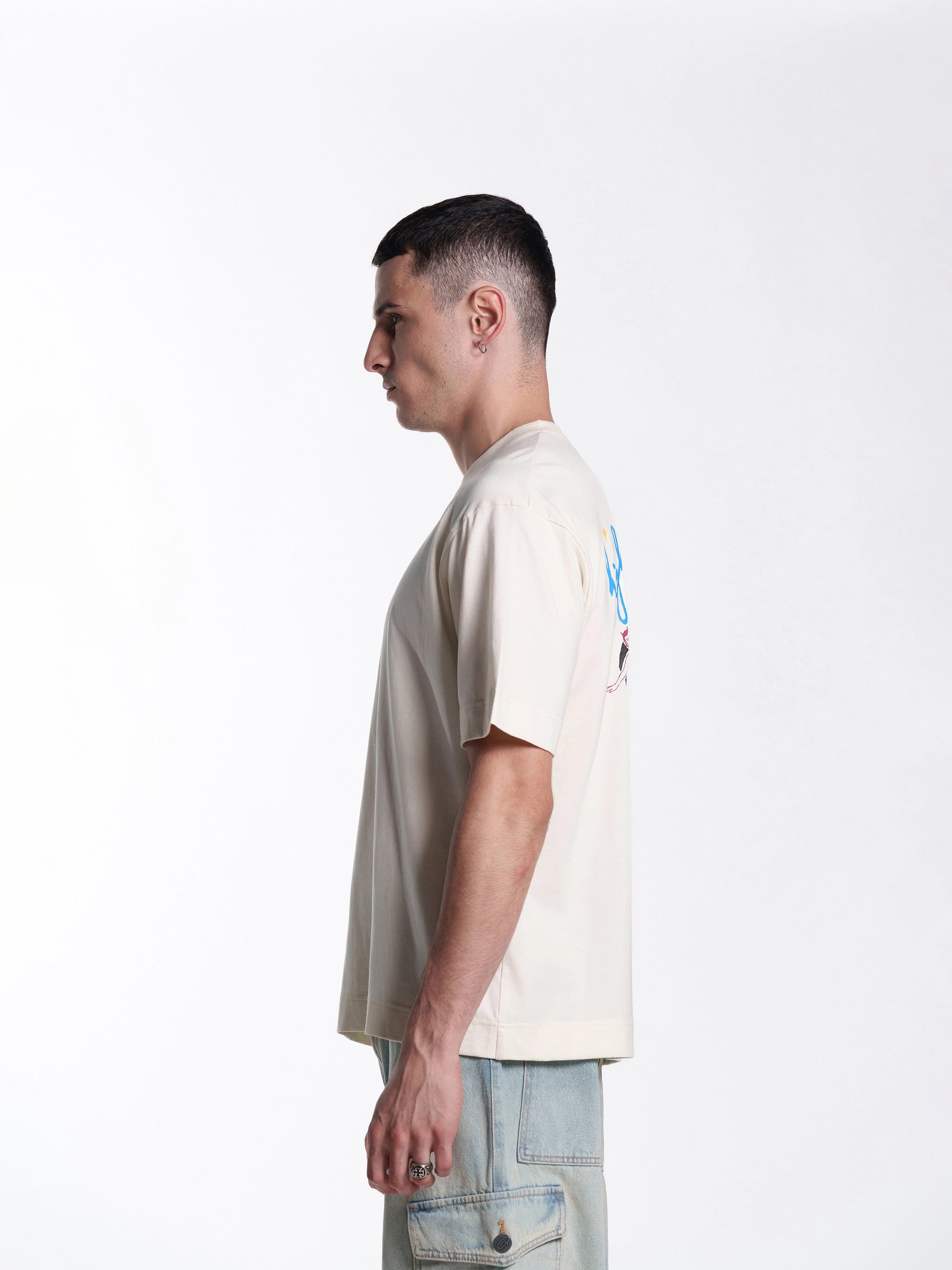 Unisex Devil's Off-White Tee