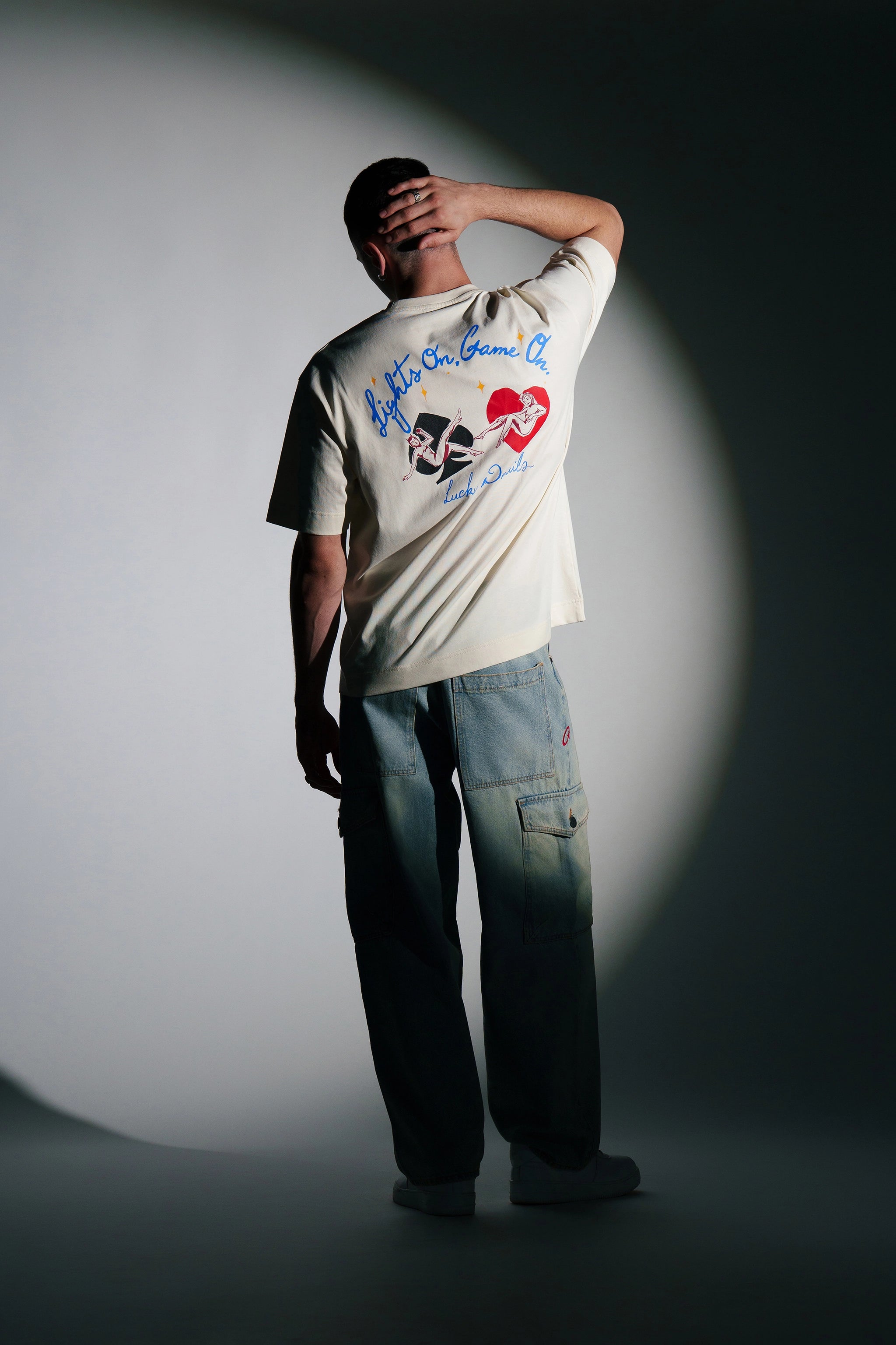 Unisex Devil's Off-White Tee