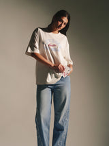 Unisex High Roller White Tee