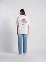 Unisex High Roller White Tee