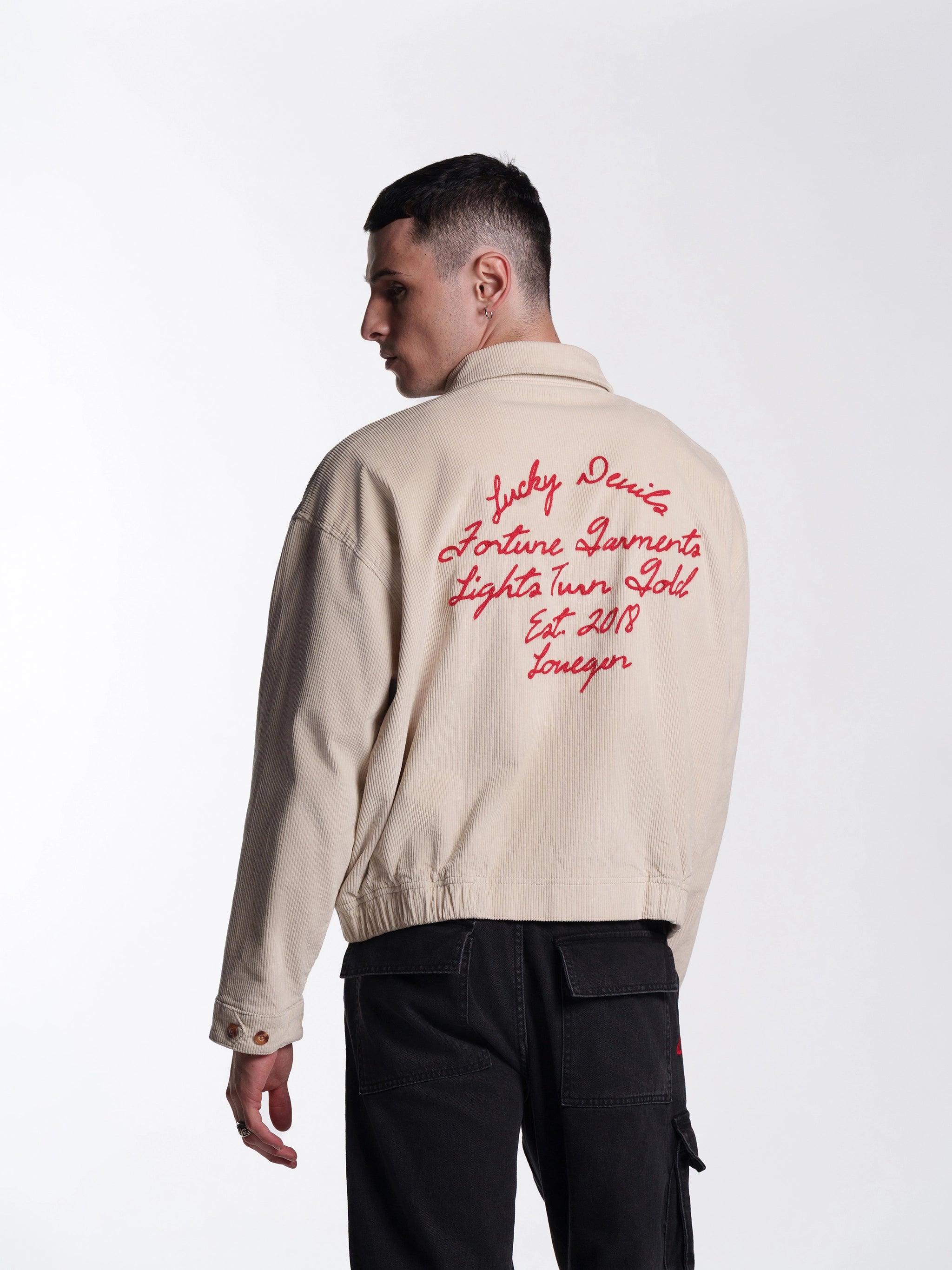 Unisex Lucky Corduroy Jacket