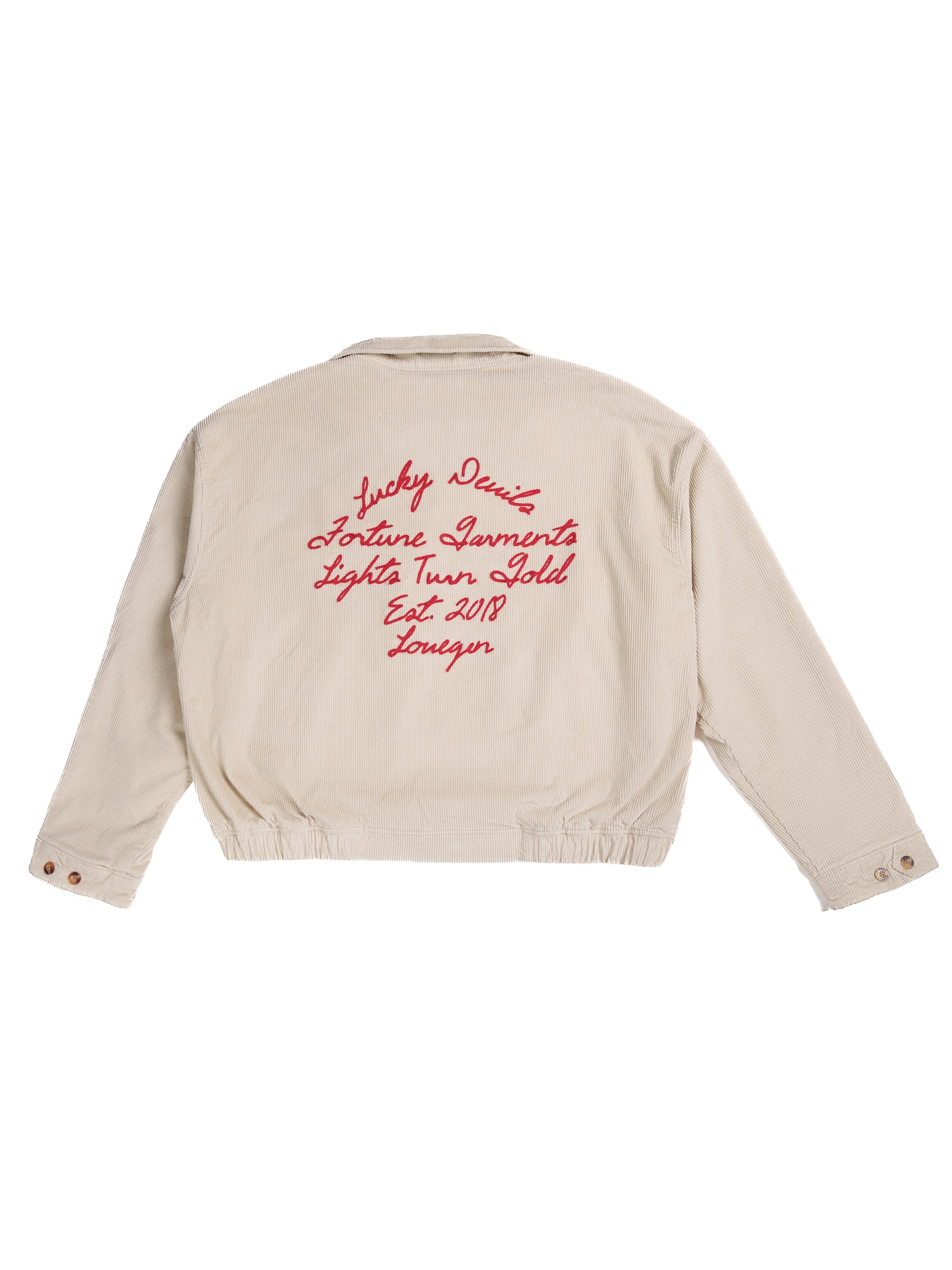 Unisex Lucky Corduroy Jacket