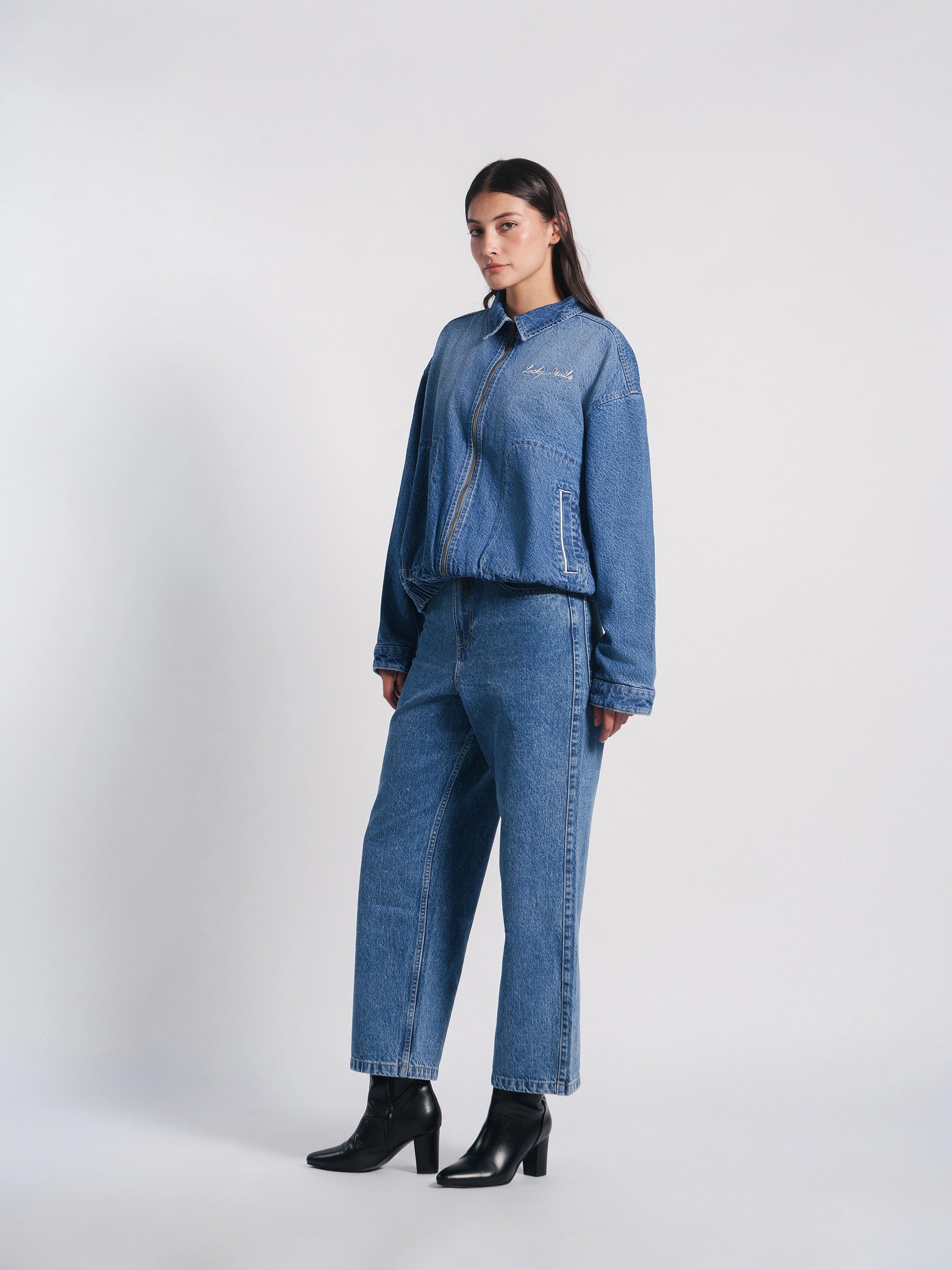 Unisex Lucky Denim Jacket