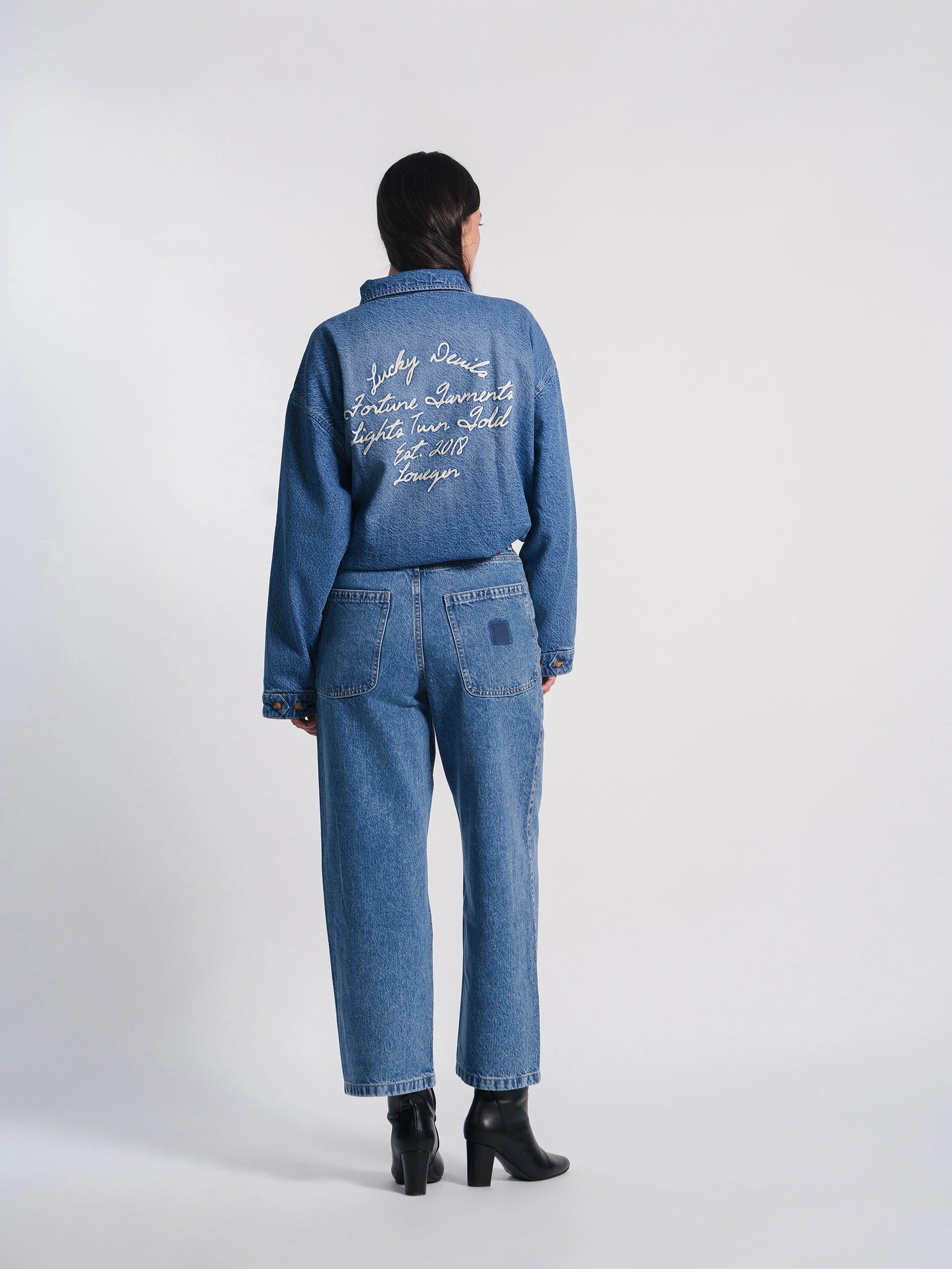 Unisex Lucky Denim Jacket