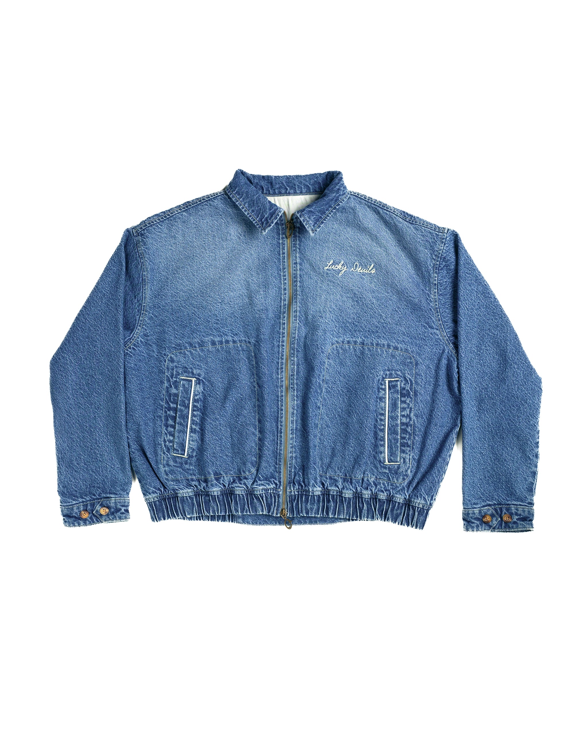 Unisex Lucky Denim Jacket