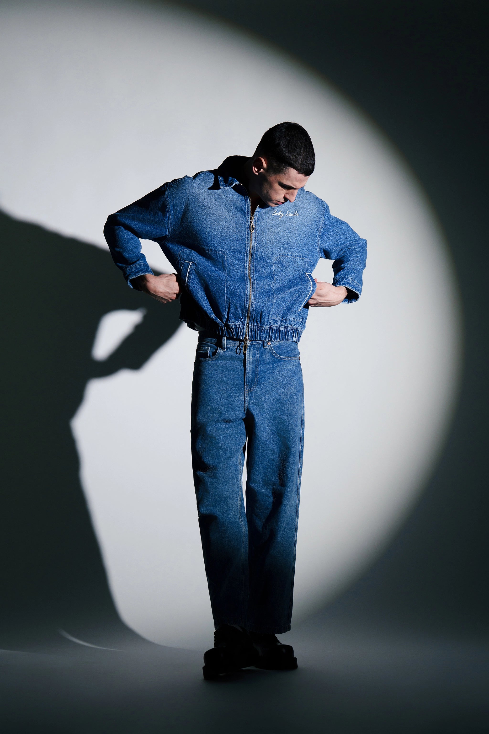 Unisex Lucky Denim Jacket