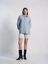 Unisex LGD Striped Shacket