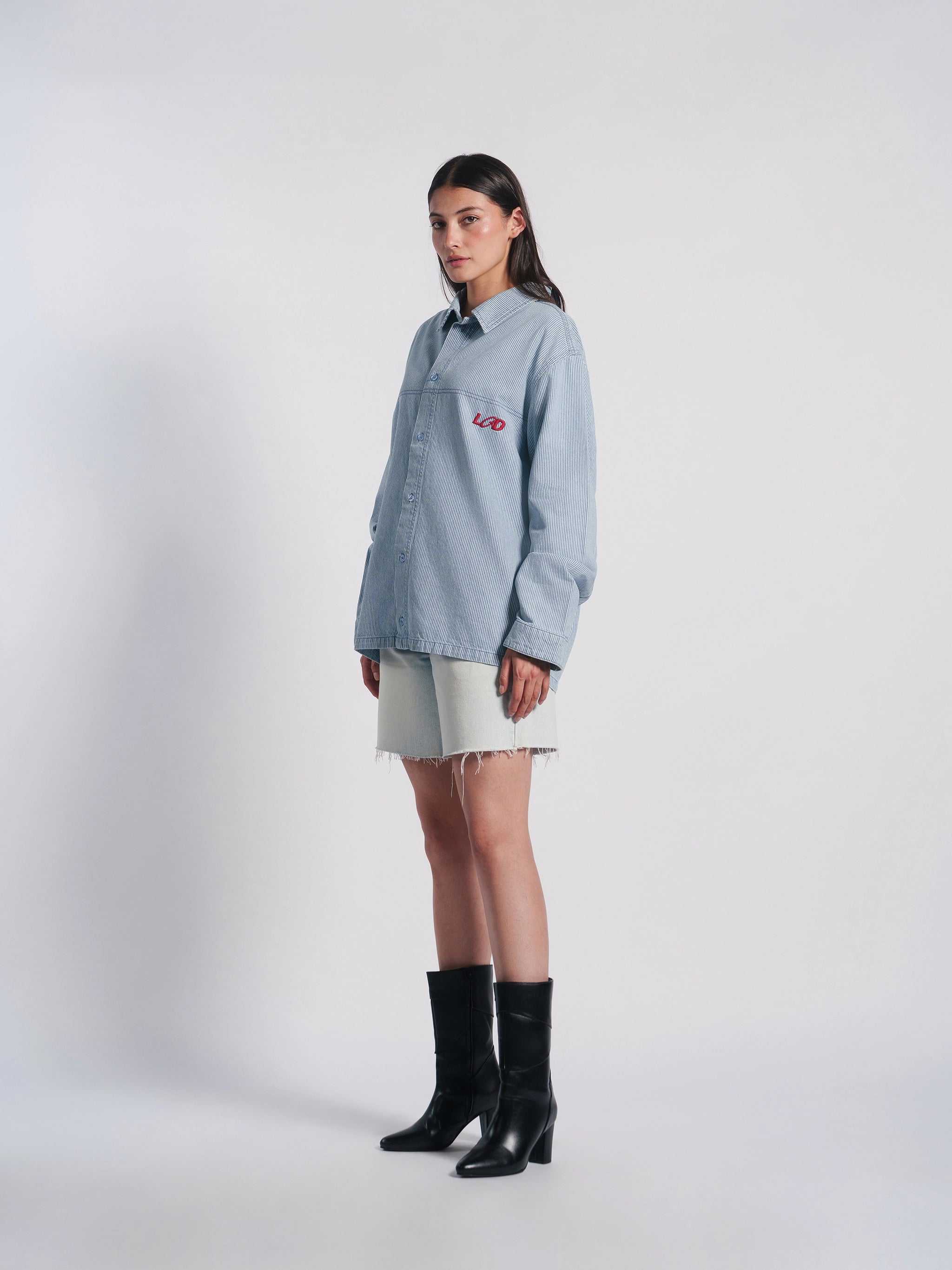 Unisex LGD Striped Shirt