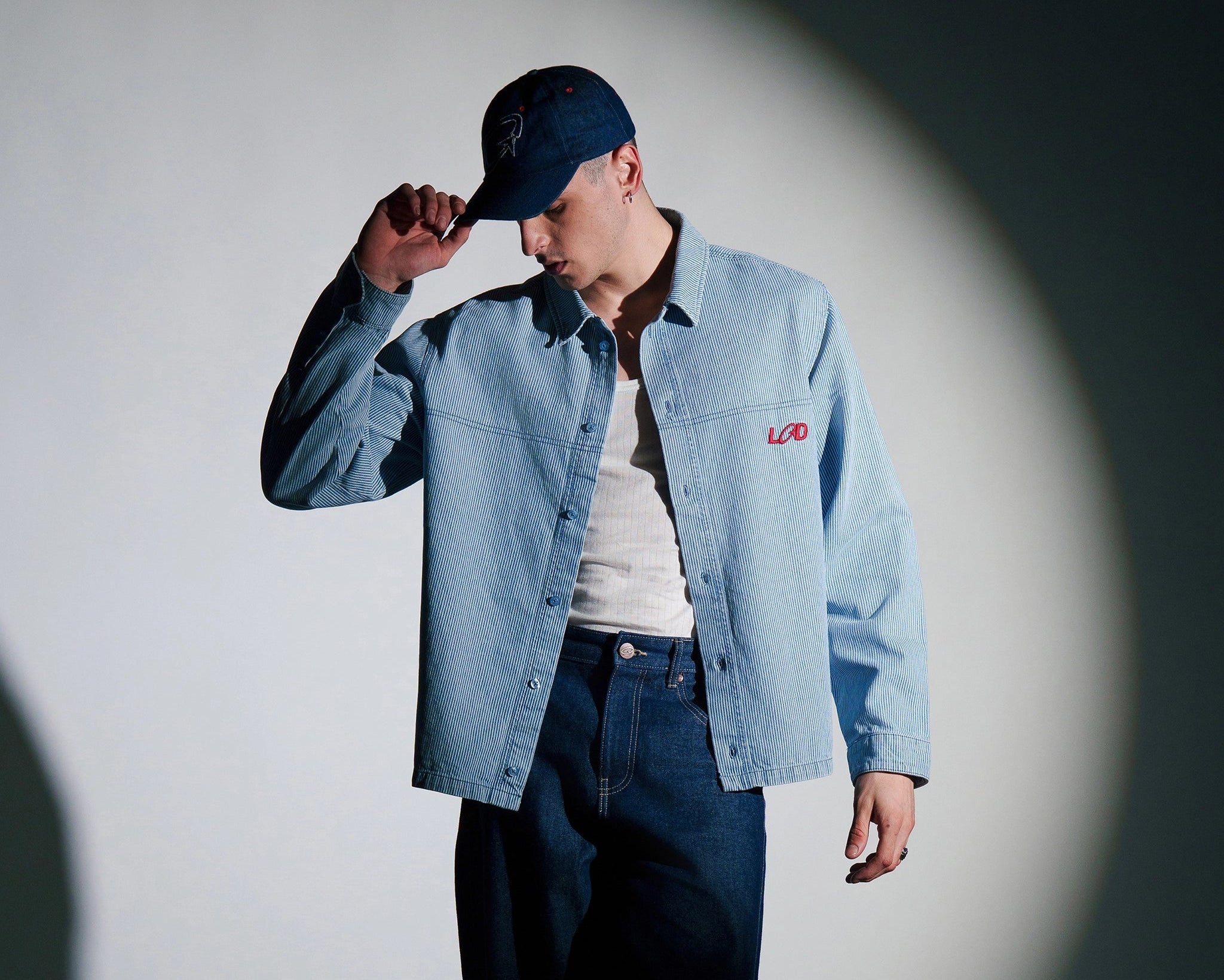 Unisex LGD Striped Shirt