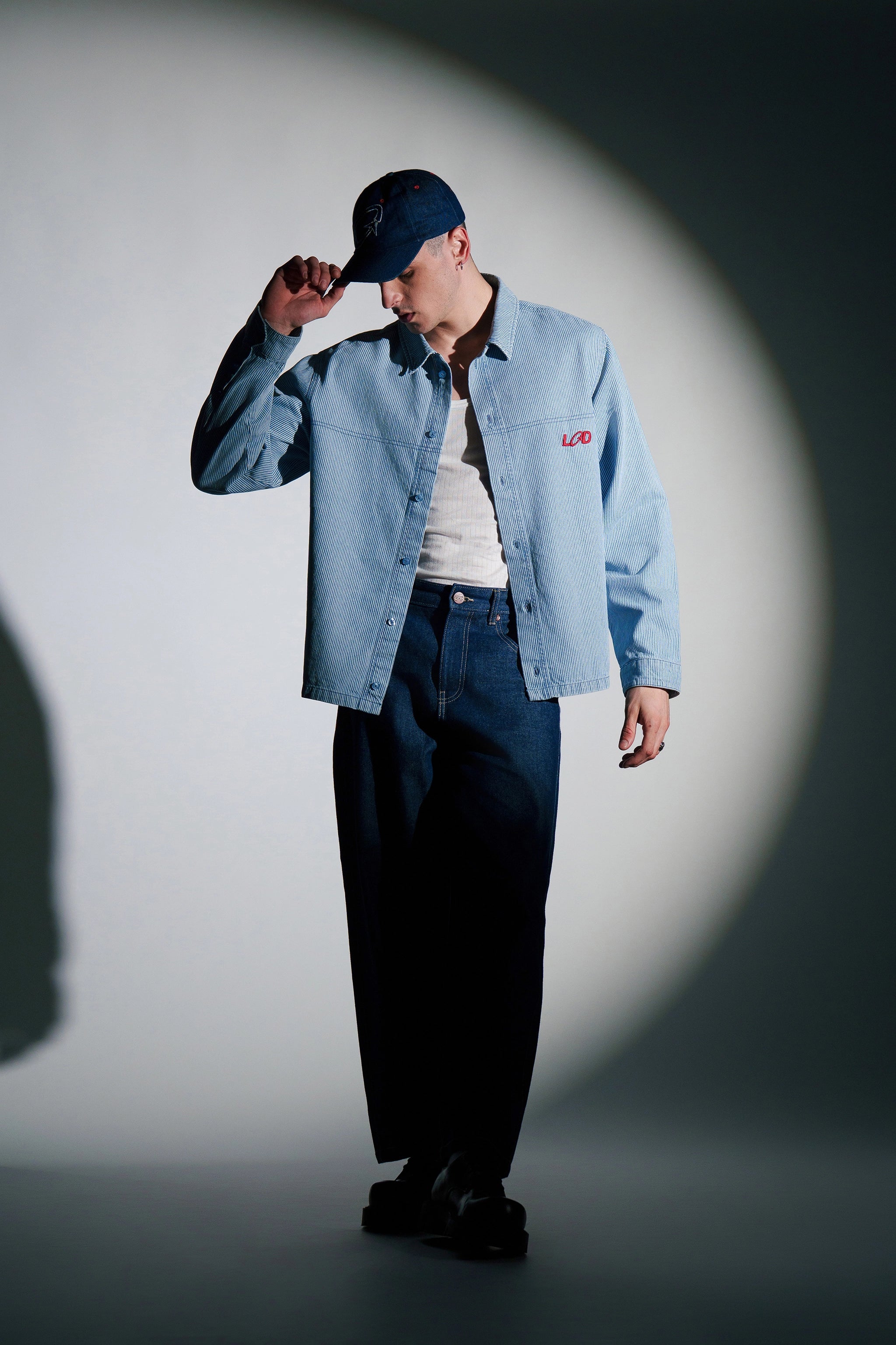 Unisex LGD Striped Shirt