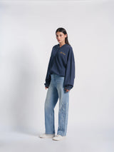 Unisex Lucky Devils Navy Hoodie