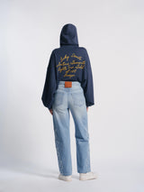 Unisex Lucky Devils Navy Hoodie