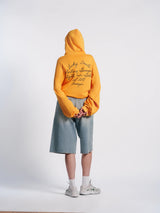 Unisex Lucky Devils Yellow Hoodie