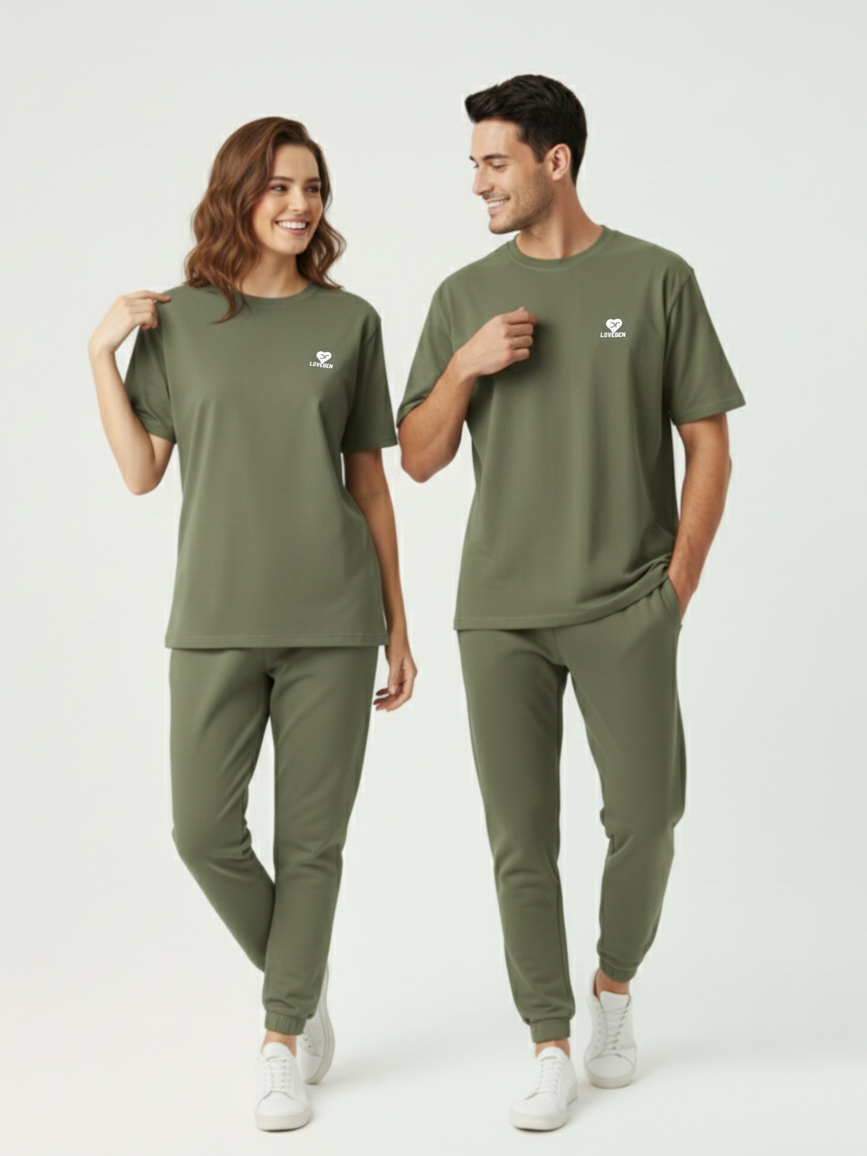 DR Olive Monochrome T-shirt