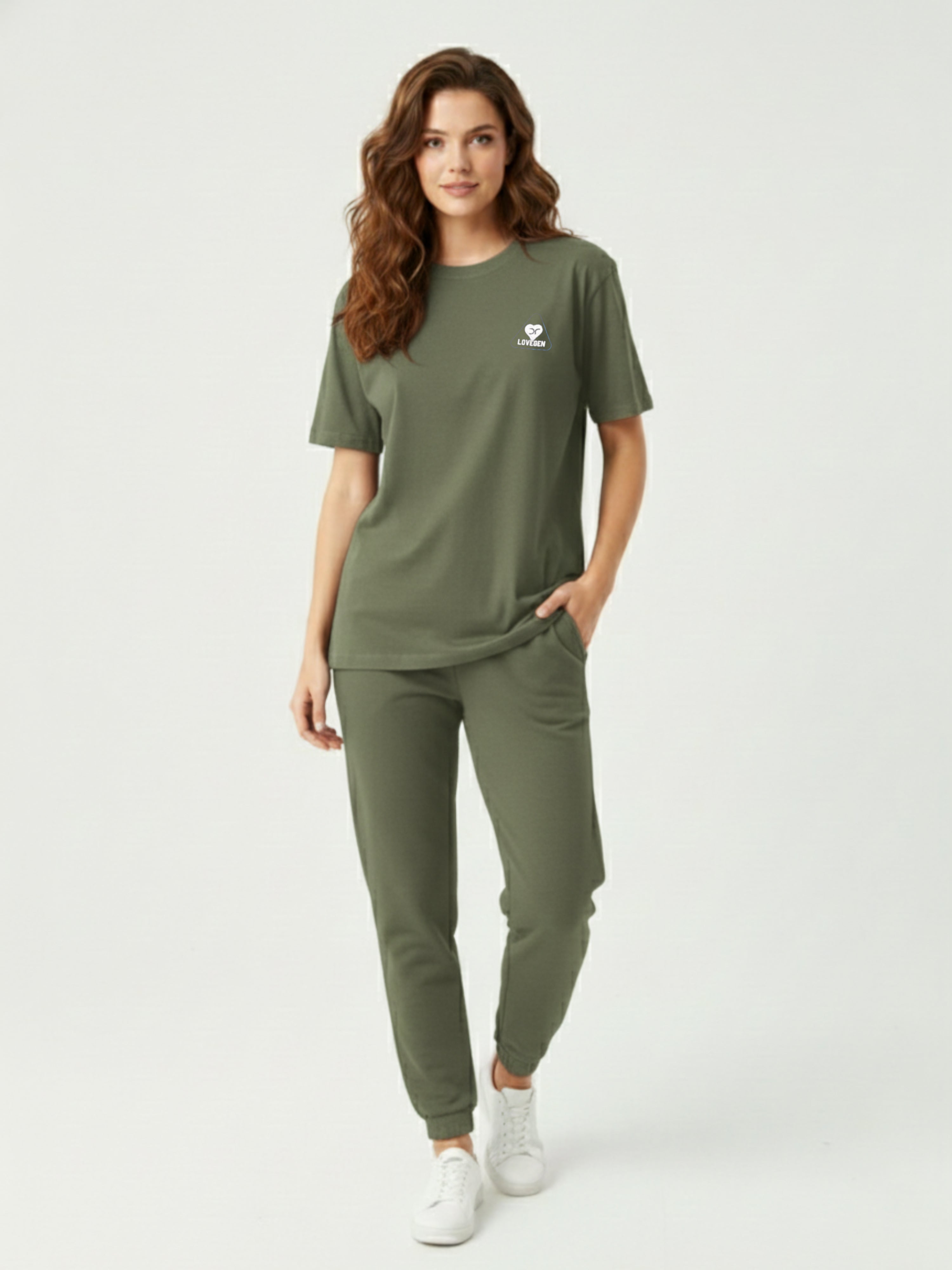 DR Olive Monochrome T-shirt
