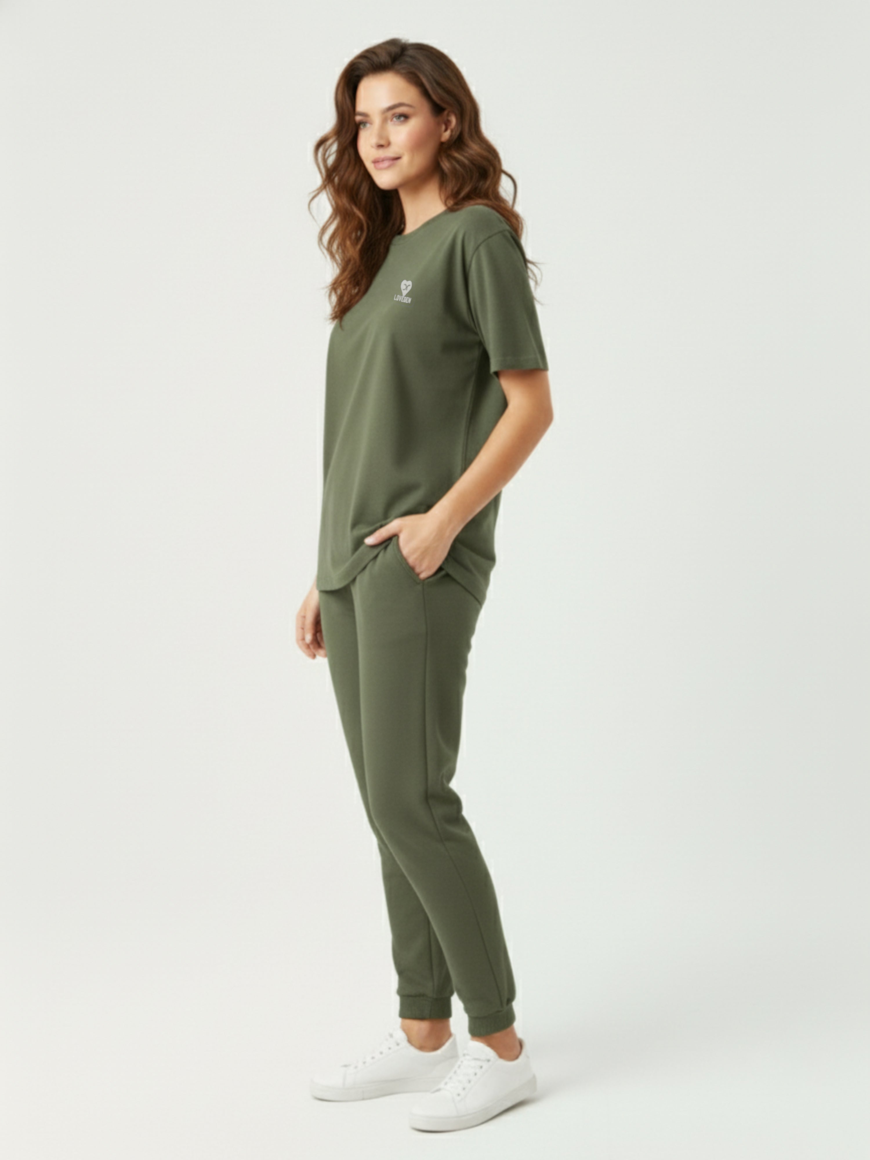 DR Olive Monochrome T-shirt