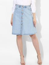 Buy long denim skirt for women at best price